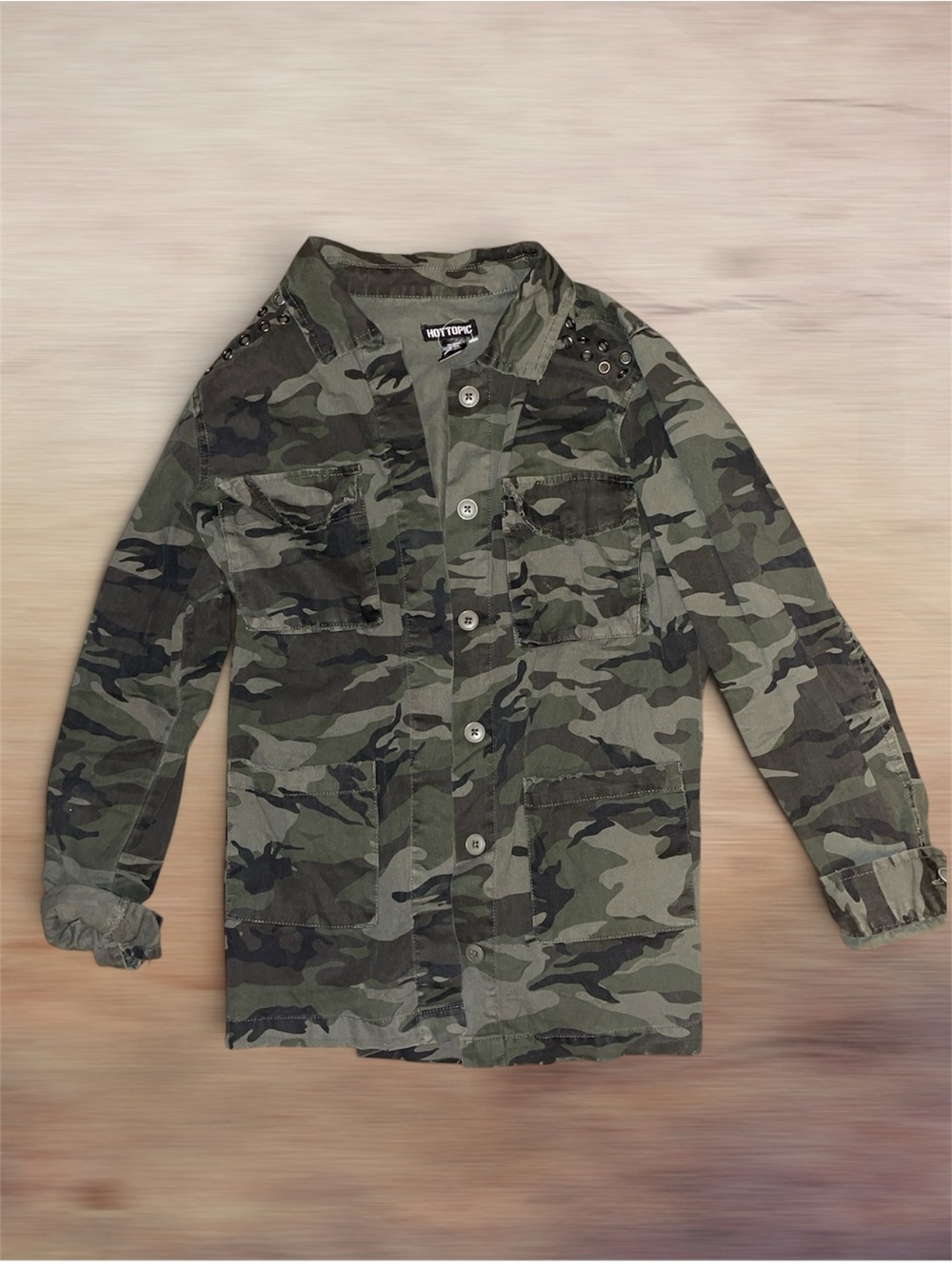 camouflage jacket